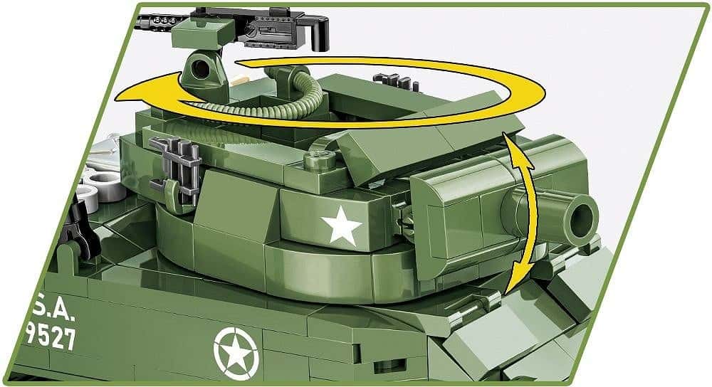 Cobi H.M.C M8 Scott - Self-propelled howitzer from blocks - build history!