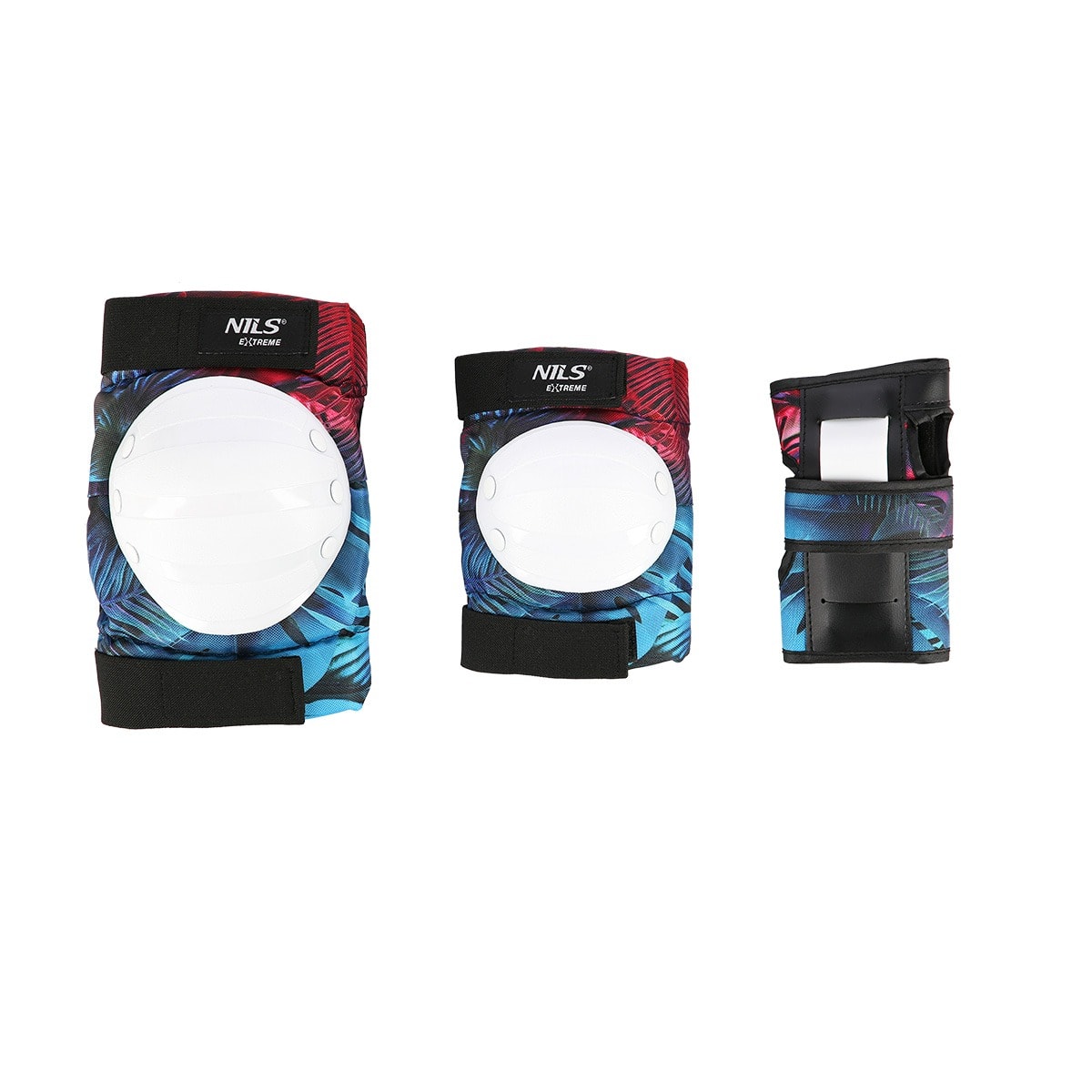 Nils Extreme H734 - White Protective Gear Set, Size L
