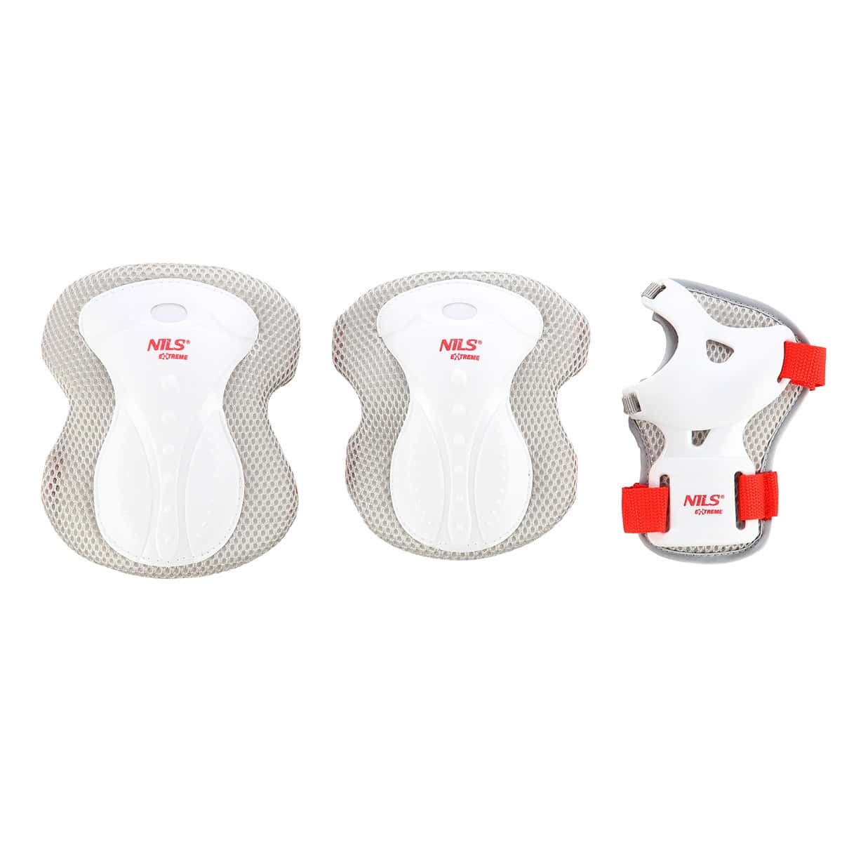 Nils Extreme Protector Set White - Safety and Comfort Size L