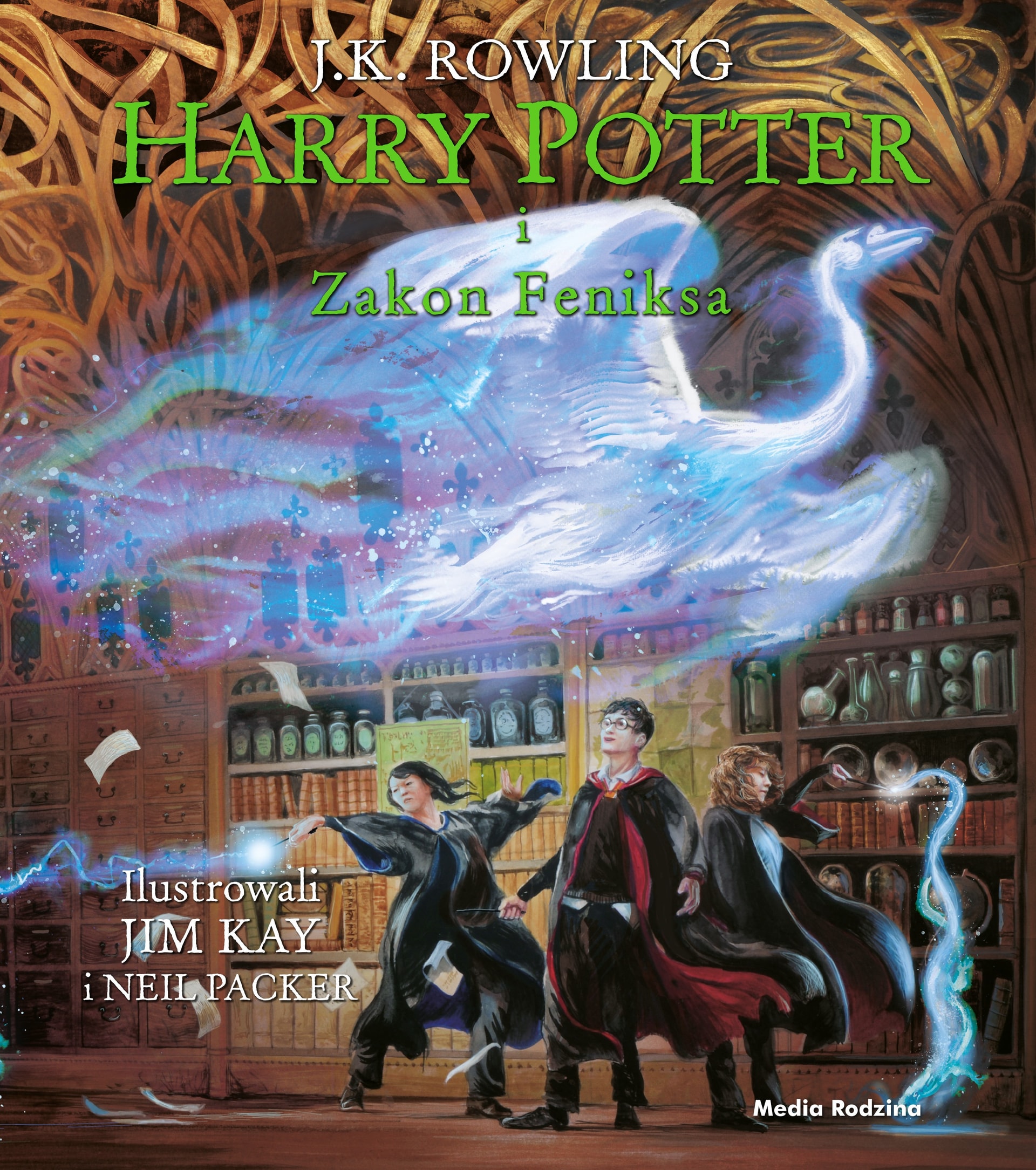 Harry Potter i Zakon Feniksa wyd. ilustrowane - Seria Harry Potter
