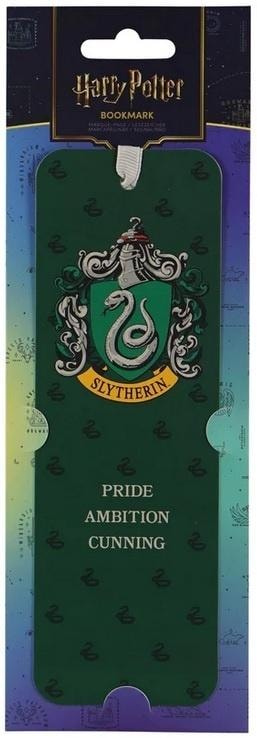 Harry Potter Bookmark Slytherin Paper - ideal for fans
