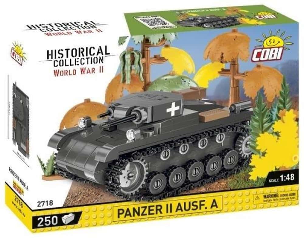COBI HC WWII Panzer II Ausf. A Tank 250 pieces - Build a legend!