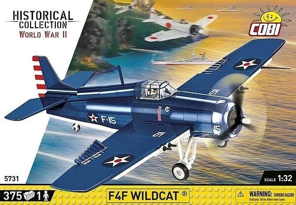 COBI HC WWII F4F Wildcat - Northrop Grumman - Build a legend!