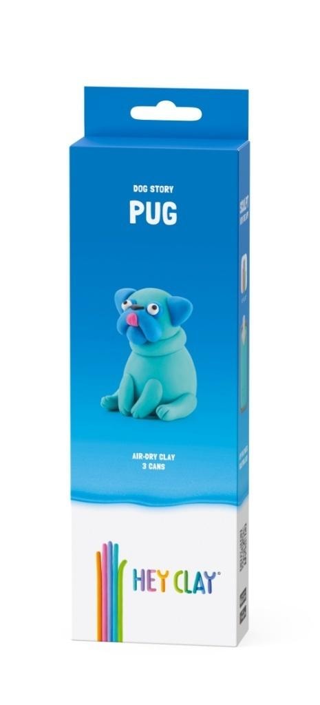 Hey Clay - Pug Dog - Creative modeling set