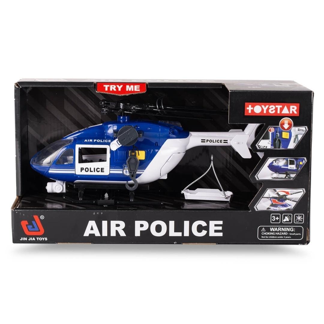 Police helicopter with light and sound - perfect gift for a little policeman