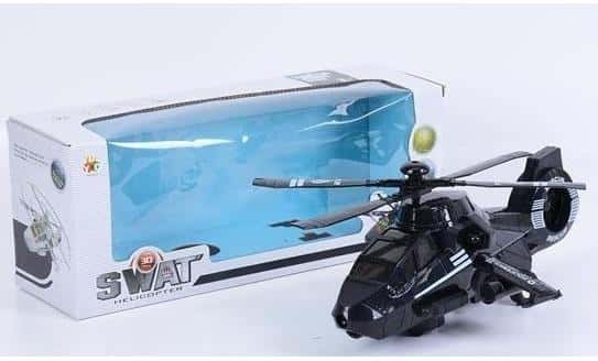Macyszyn Toys Helicopter with light and sound - perfect gift for a little pilot
