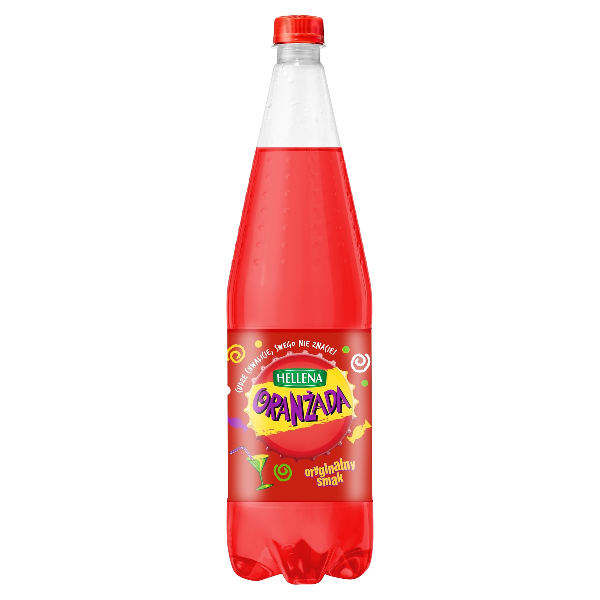 Hellena Oranż Red - Iconic carbonated drink 330 ml