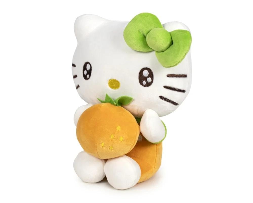 Hello Kitty Macedonia - Plush Toy Orange 20cm - perfect for cuddling