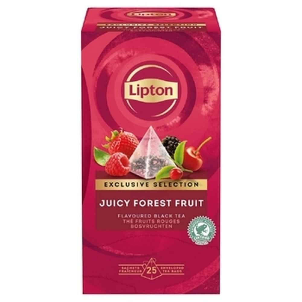 Lipton Forest Fruit Pyramid Tea - 25 bags full of flavor