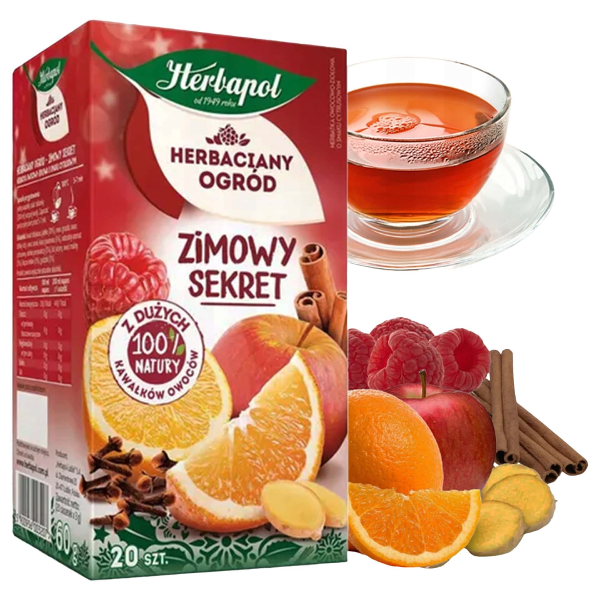 Herbapol Winter Secret - Fruit tea perfect for winter evenings