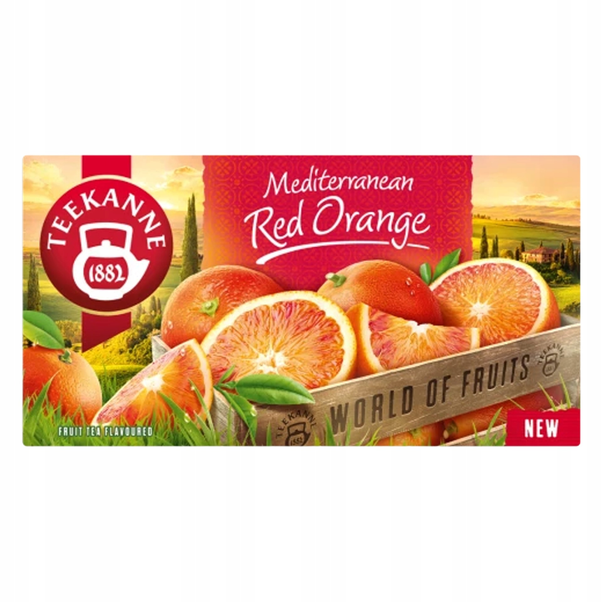 TEEK Herb fruit tea Red Orange 20 bags - refreshing tea for any time of day