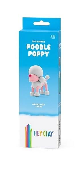 Hey Clay - Dog Friends Poodle 3-pack - creative fun for kids