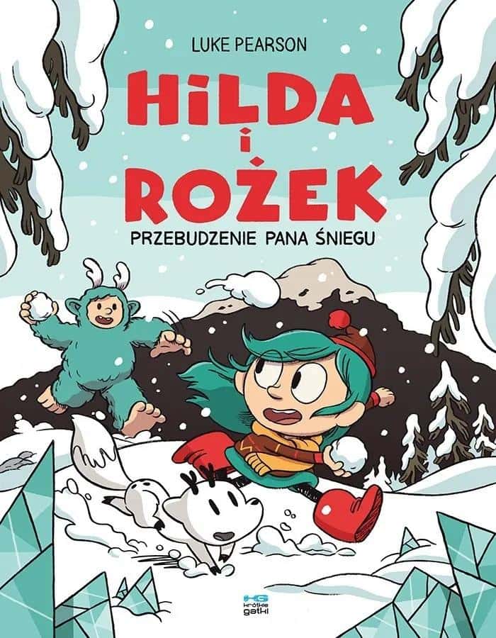 Hilda and Twig. Awakening of Mr. Snow - Comic for kids