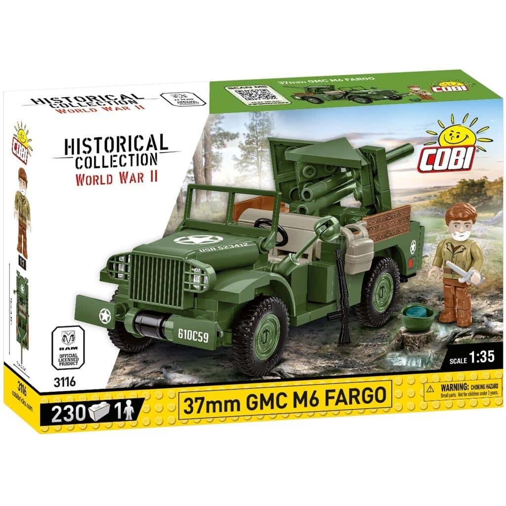 Cobi Historical Collection World War II GMC M6 Fargo - construction blocks