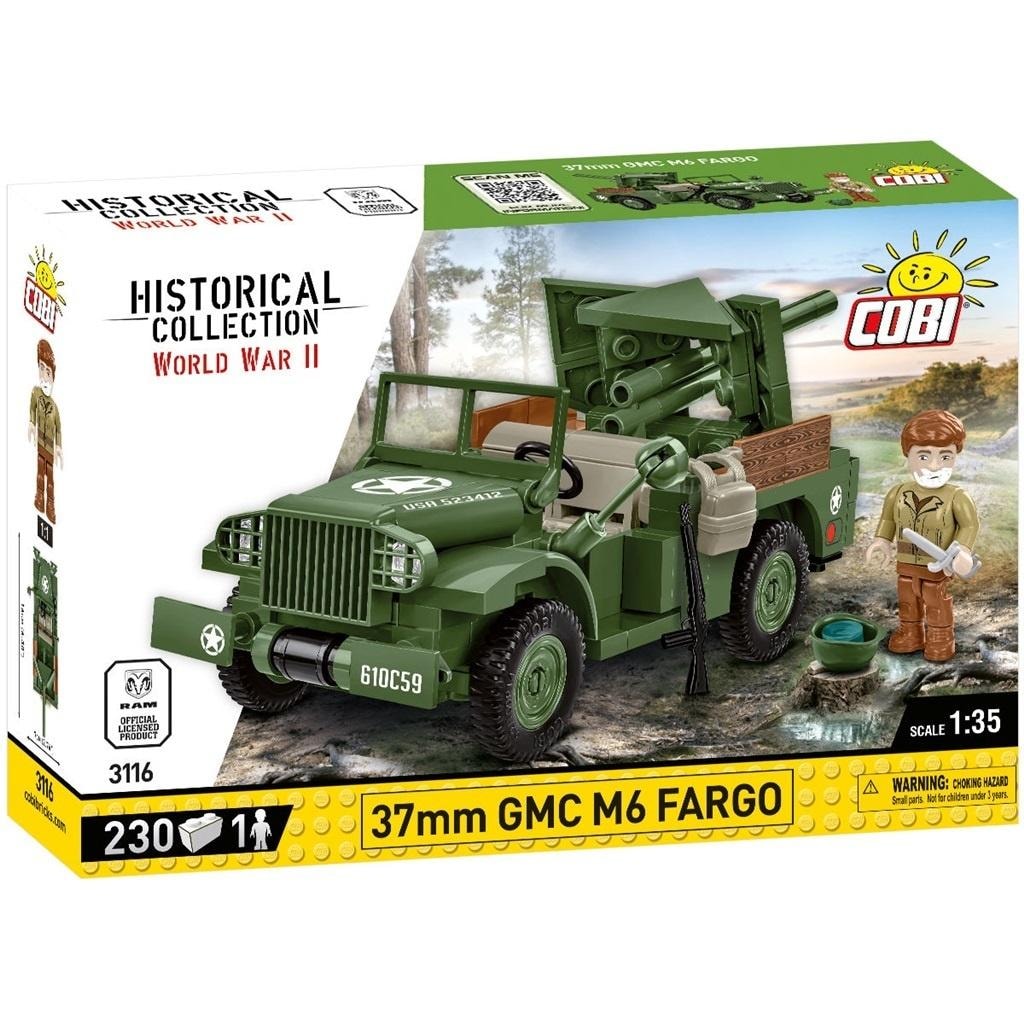 Cobi Historical Collection World War II GMC M6 Fargo - construction blocks