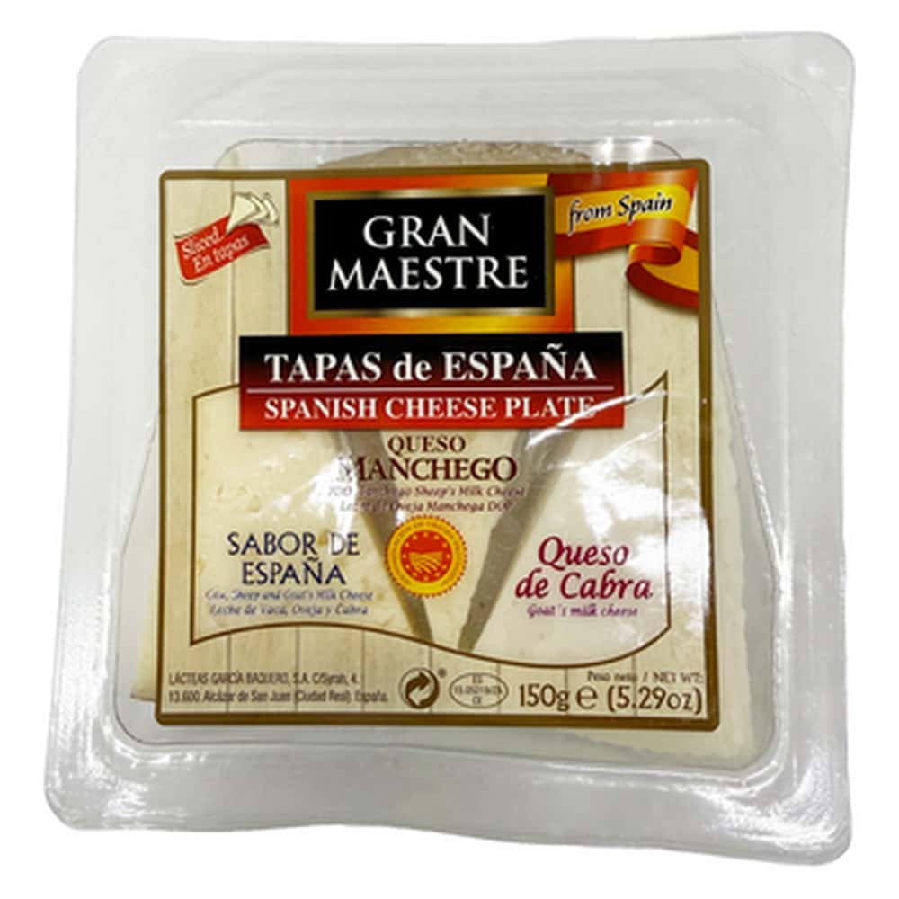 Spanish cheese board - mixture of sheep, cow and goat cheeses 150g