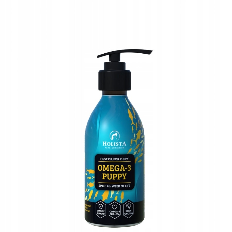 Holista Omega 3 Oil for puppies 200 ml - support for healthy development
