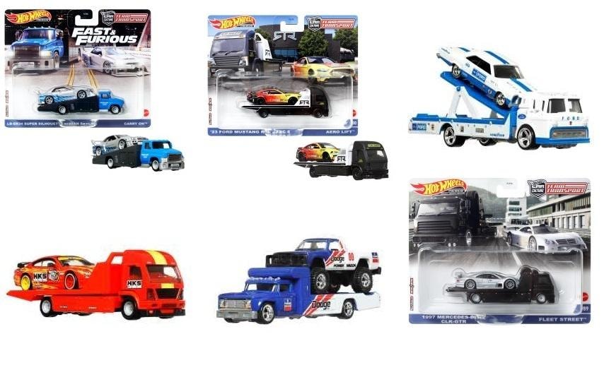 Hot Wheels 50th Anniversary - 4 Premium Vehicles Set for collectors