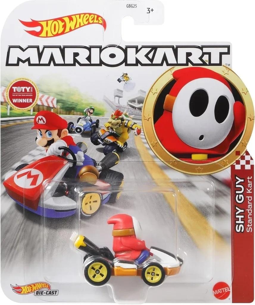 Hot Wheels Mario Kart Sky Guy and S vehicle - perfect gift for fans