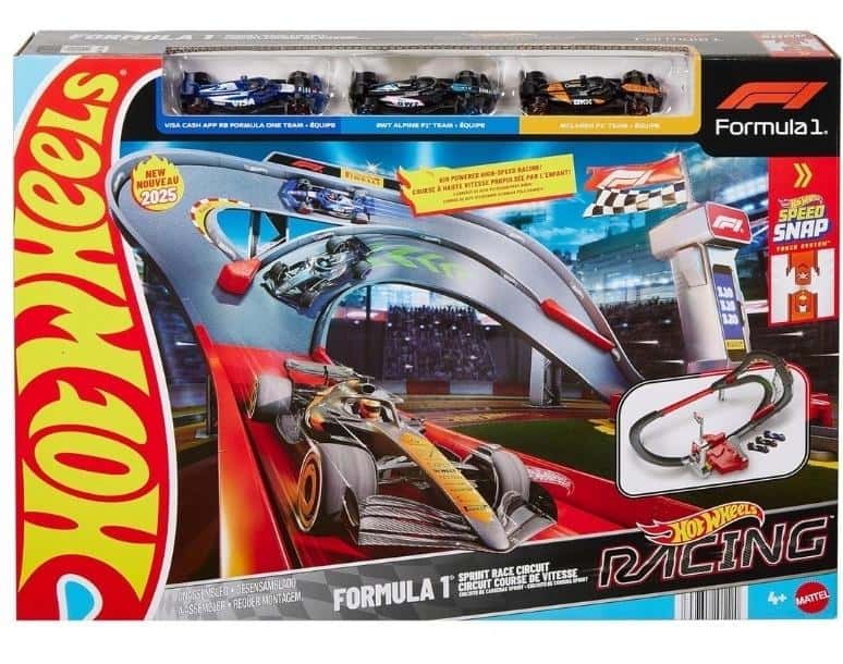 Hot Wheels Racing Formula 1 Sprint Race Track - Feel the speed!