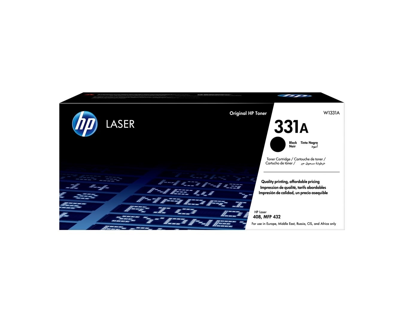HP 331A Black - Original Laser Toner Cartridge