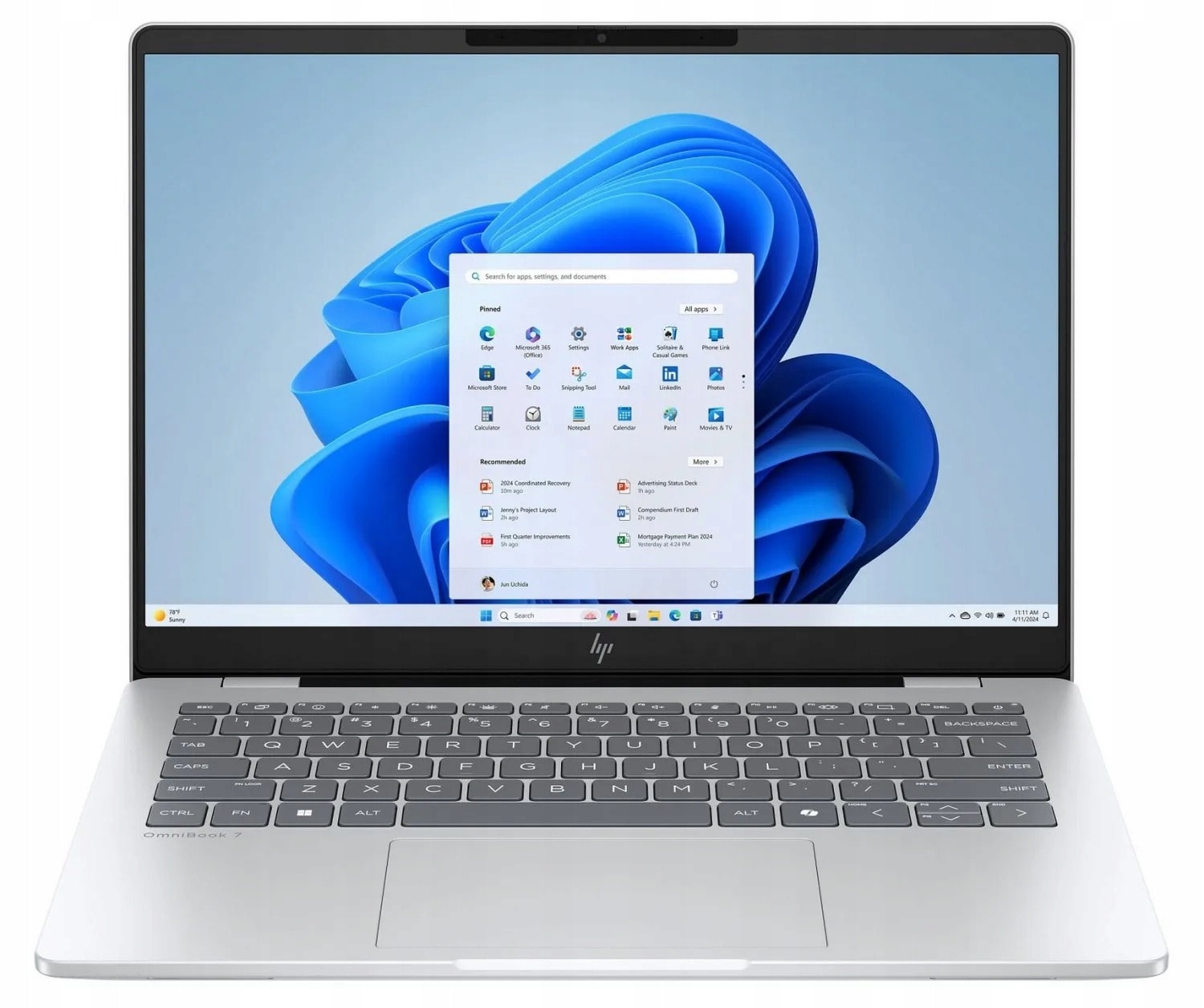 HP OmniBook 7 AI 14" Ultra 5 225U 16GB RAM 512GB SSD Win11 OLED