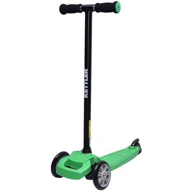 Kettler Kwizzy - Balance 3-Wheel Scooter green for kids