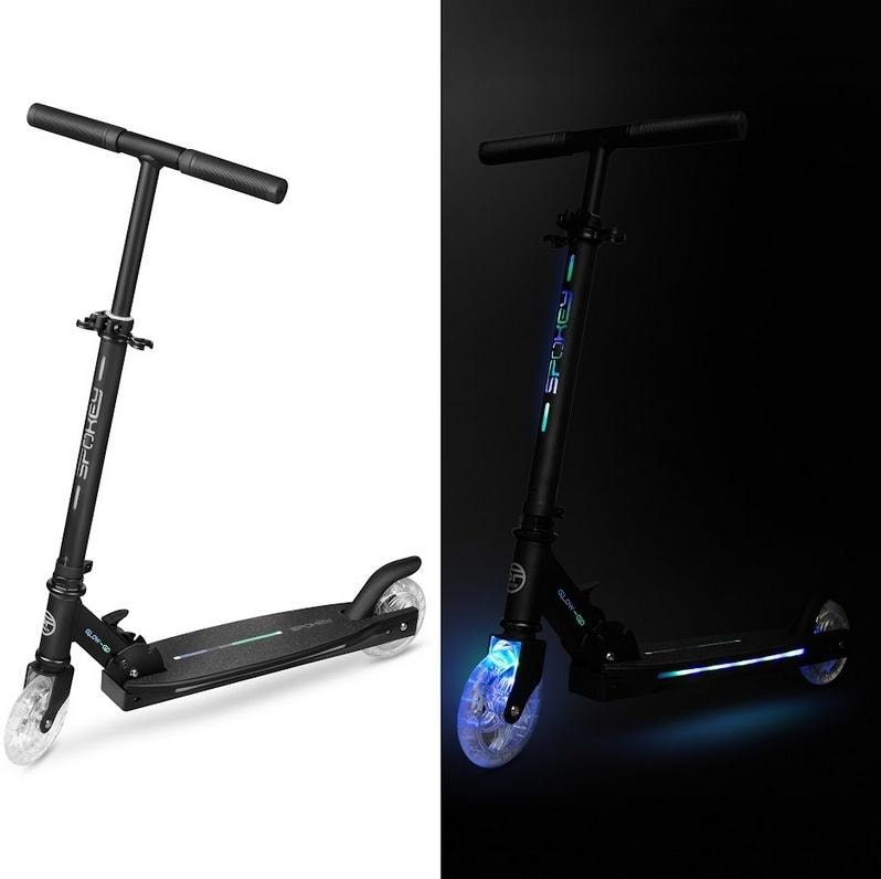 Illuminated Scooter - Folding scooter for kids with LED