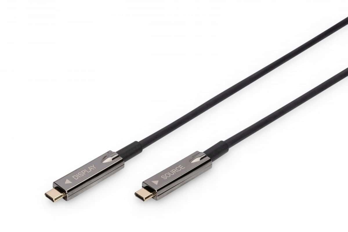 AOC Hybrid Connection Cable USB 3.1 Type C / USB Type C 4K 60Hz 10m