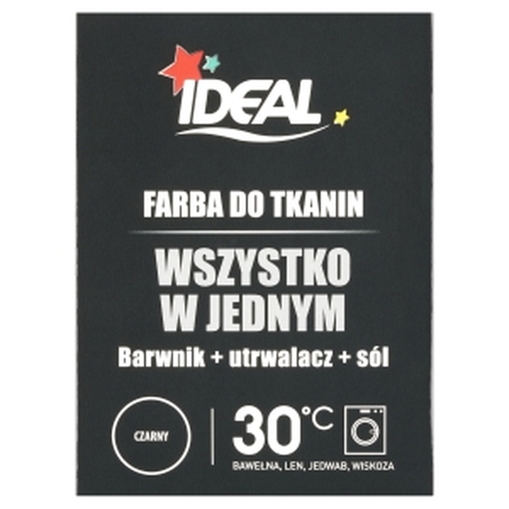 Ideal Fabric Dye Mini Black - ideal for refreshing your wardrobe