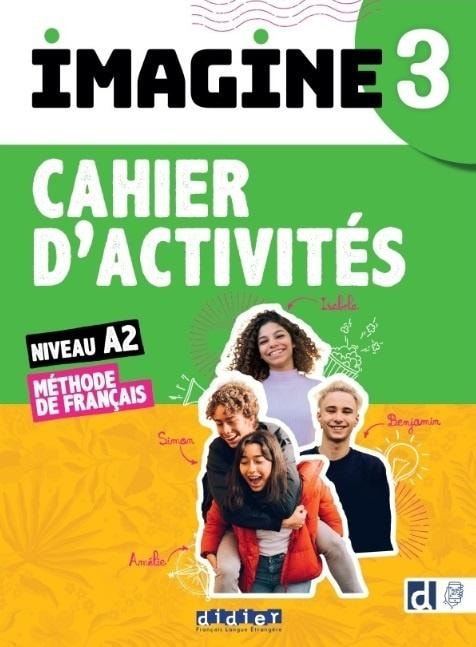 Imagine 3 A2 - French Workbook + online