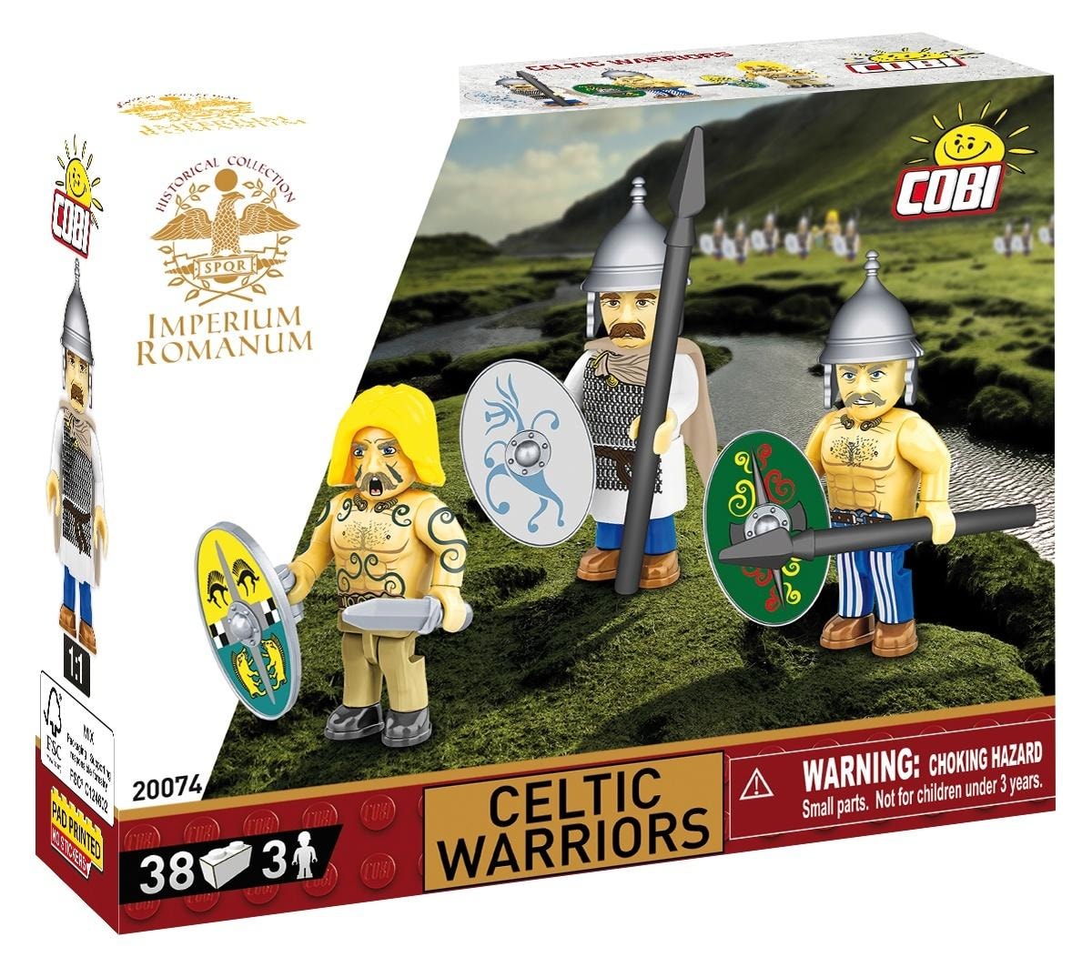COBI Imperium Romanum - Celtic Warriors - Building Blocks Set 38 pieces