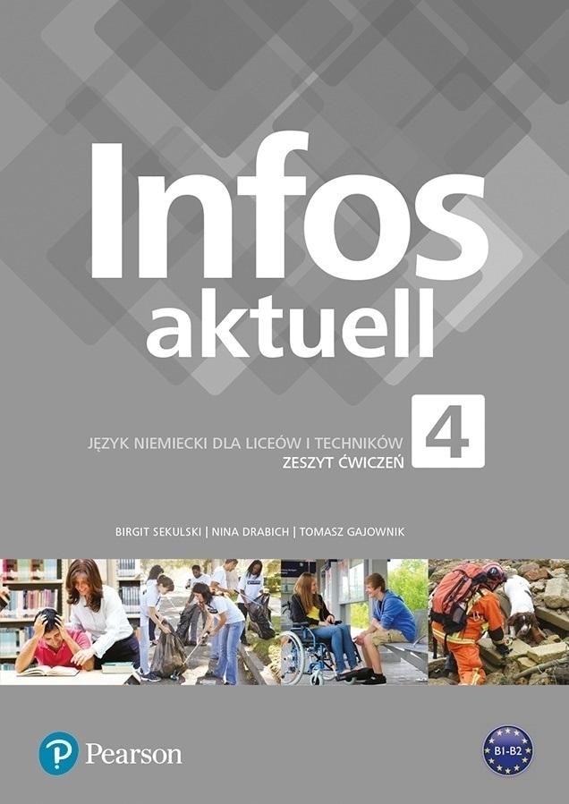 Pearson Infos Aktuell 4 AB - German textbook for high school with interactive code