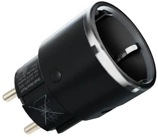 Shelly Wave Plug S LR - Smart Z-Wave Plus LR Socket, black