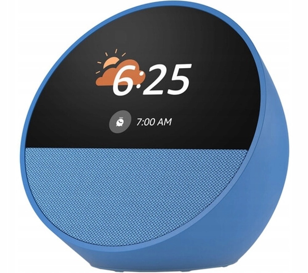 Amazon Echo Spot (2024) Ocean Blue - Smart speaker with Alexa