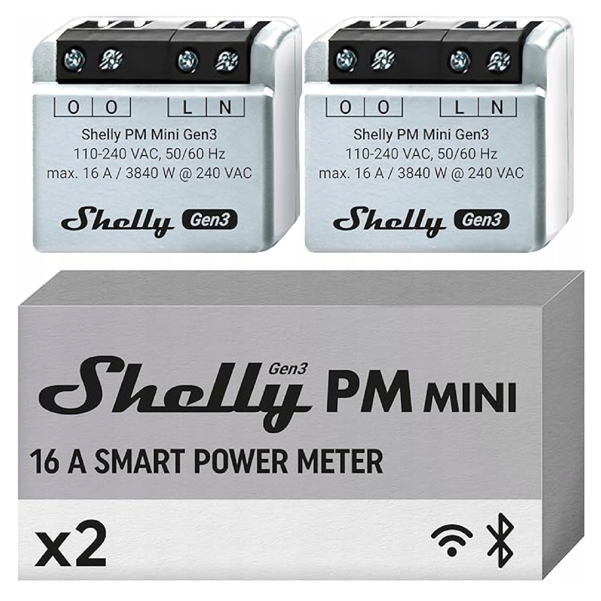 Shelly EM Mini Gen4 - Intelligent WiFi Energy Consumption Meter Controller