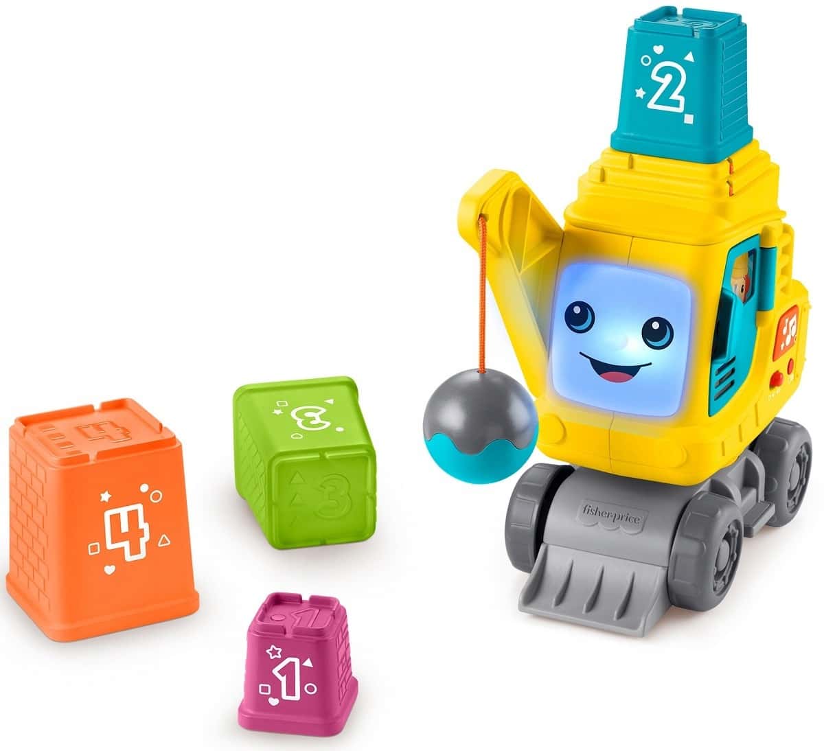 Fisher Price Happy Crane Stack and Count - educational fun for toddlers