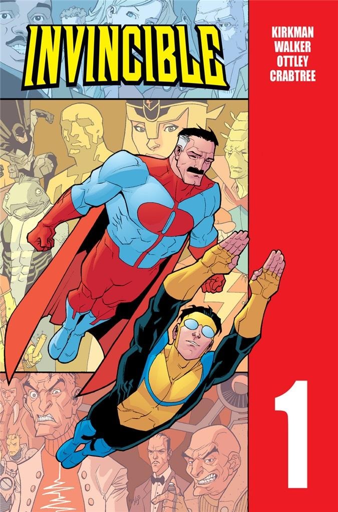Invincible Volume 1 2024 edition hardcover - superhero comic