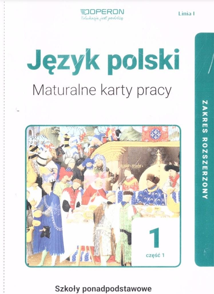 Polish Language High School 1 Maturity Worksheets ZR Part 1 2019 - ideal for maturity preparation