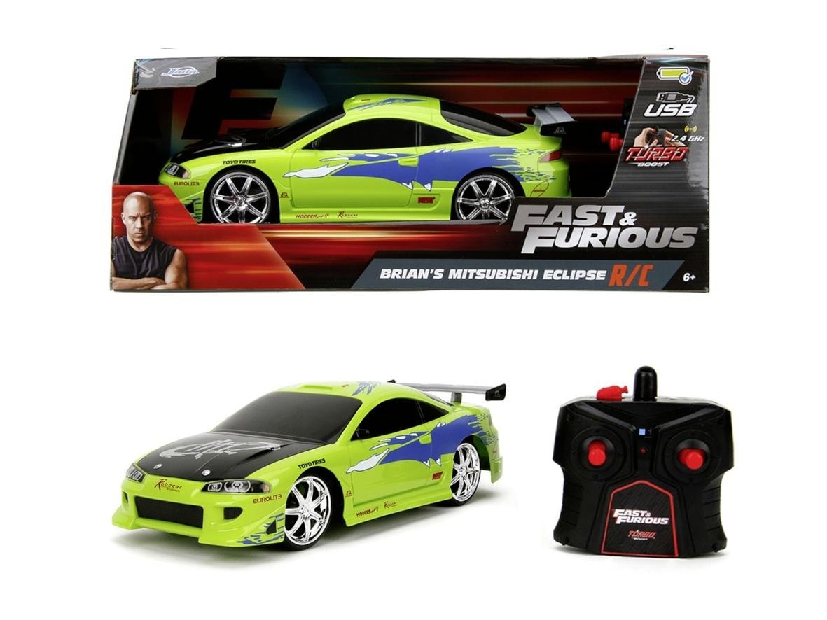 Jada RC F&F Mitsubishi Eclipse 1995 1:16 - remote controlled model for fans