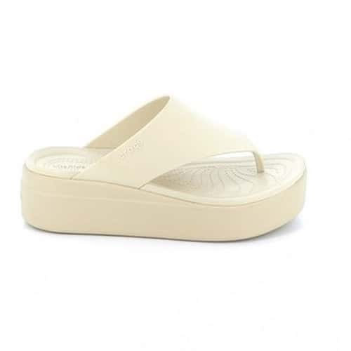 Crocs Brooklyn Flip-Flops - beige, comfortable and stylish
