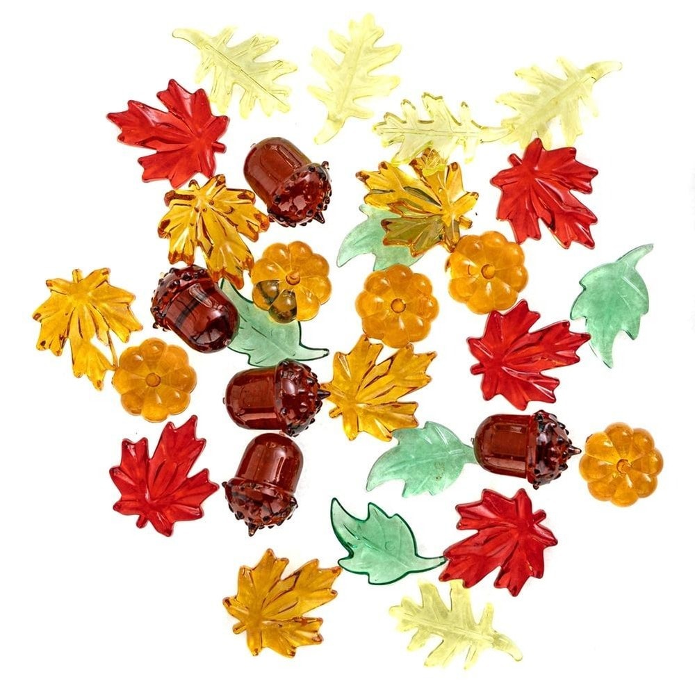 3D Autumn decorations - 30 pieces seasonal decorations