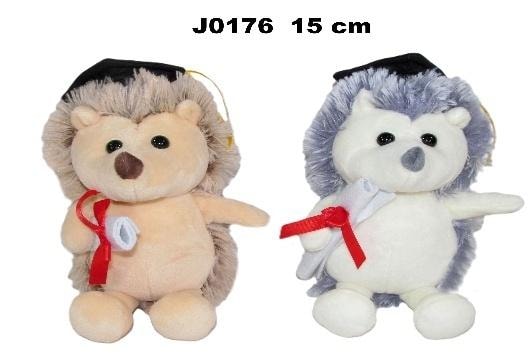 Hedgehog 2 colors 15cm MIX - a charming addition to any interior