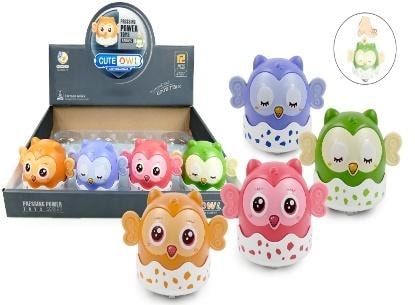 Moving owl MIX - educational toy for children