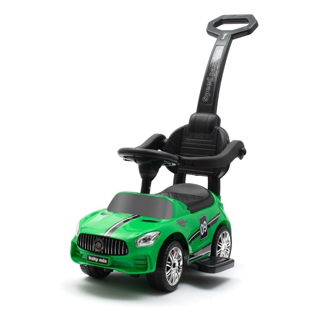 Racer children's ride-on car green - perfect for little drivers