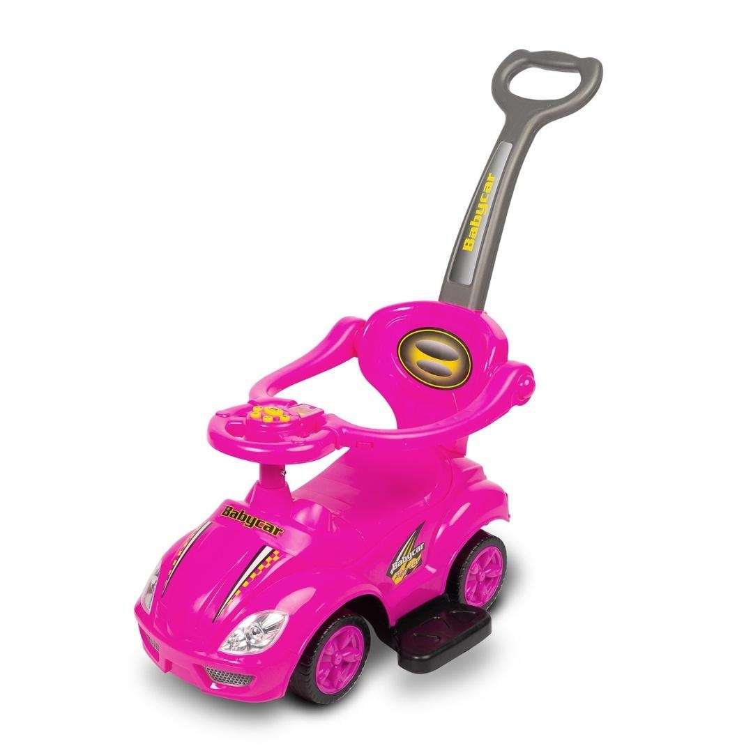 Race Car Ride-on 2in1 with sound - pink perfect for little drivers