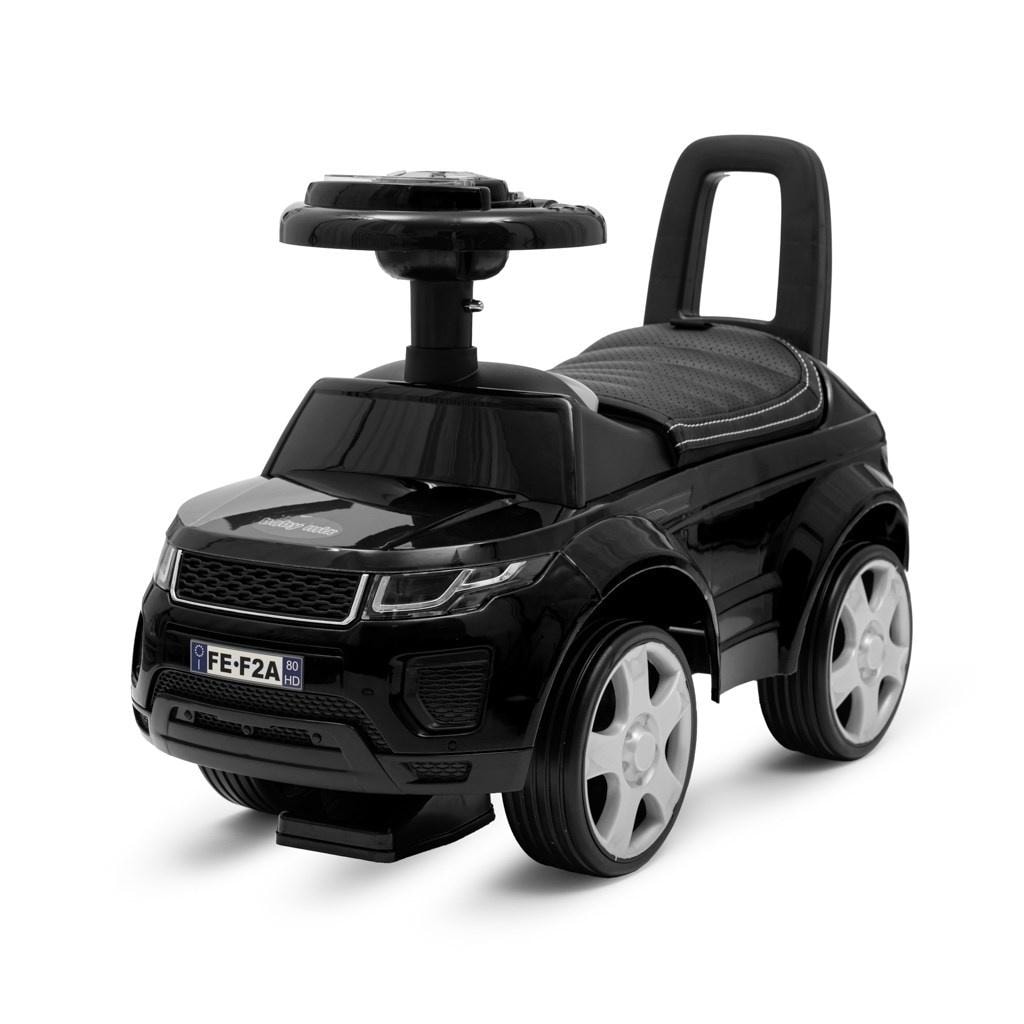 Baby Mix Prime SUV ride-on car with eco-leather black - perfect first vehicle