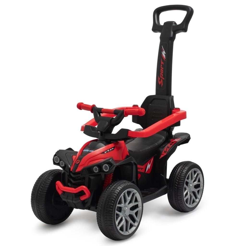 BabyMix Mega Prime - Ride-on with handle Mega red for children