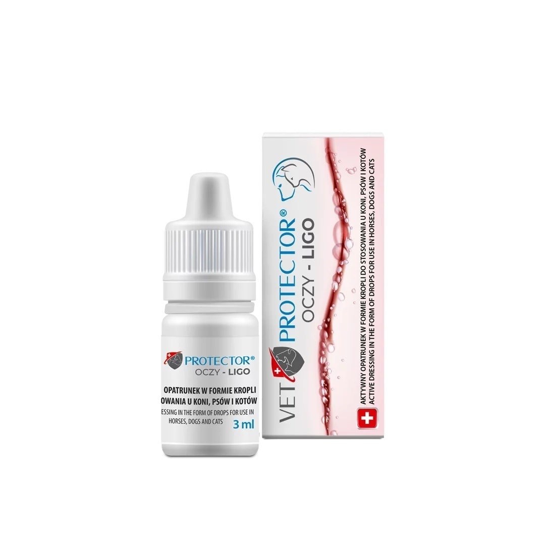 JM Sante Vet Protector Eyes Ligo - Eye drops for animals 3ml