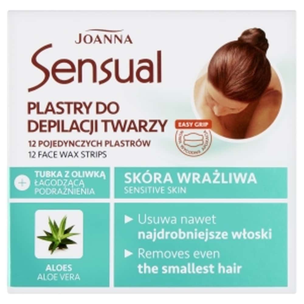 Joanna Depilatory Cream for Sensitive Skin with Aloe Vera - gentle hair removal